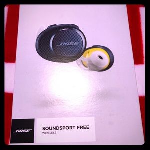 Bose SoundSport Free earbuds EUC like new